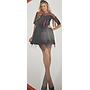 Carnival Costume Dark Widow Headband Dress Small