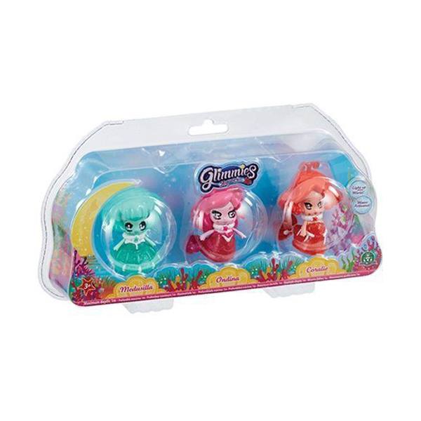Glimmies Aquaria blister 3 characters Medusilla Ondina Coralie GLA02000