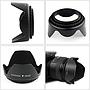 BPS 52 mm Protector UV- CPL Filter- FLD Filters- Lens Hood for Lens + Carry bag set